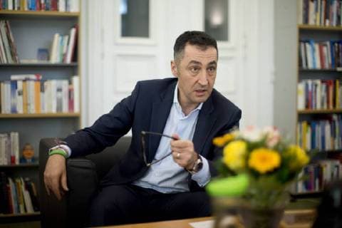 Deutschland, Berlin, Interview und Portrait mit Cem Özdemir B90 Grüne, 23.11.2017