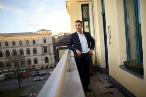Deutschland, Berlin, Interview und Portrait mit Cem Özdemir B90 Grüne, 23.11.2017