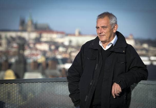 French director Laurent Cantet meets journalists within the French film festival in Prague, Czech Republic, on Monday, November 27, 2017. (CTKxPhoto KaterinaxSulova) CTKPhotoP201711270367701  suk1