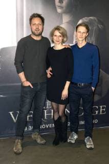 Christoph Letkowski, Frida-Lovisa Hamann und Oliver Kienle beim Special Screening des Kinofilms Die Vierhändige im Cinemaxx Berlin Potsdamer Platz. Berlin, 27.11.2017