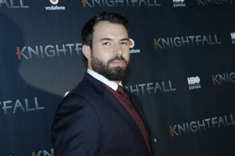 November 28, 2017 - Madrid, Spain - Actor Tom Callen attends Knightfall Premiere by HBO at the Luchana Teather on November 28, 2017 in Madrid, Spain. Madrid Spain  - ZUMAn230 20171128_zaa_n230_406 Copyright: xOscarxGonzalezx