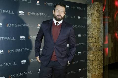 November 28, 2017 - Madrid, Spain - Actor Tom Callen attends Knightfall Premiere by HBO at the Luchana Teather on November 28, 2017 in Madrid, Spain. Madrid Spain  - ZUMAn230 20171128_zaa_n230_410 Copyright: xOscarxGonzalezx