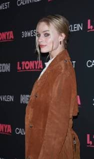 NEW YORK, NY November 28, 2017 Margot Robbie attend Calvin Klein, Neon & 30West host the New York premiere of I, Tonya at the Village East Cinema in New York November 28, 2017. Copyright: xRWx