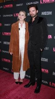 NEW YORK, NY November 28, 2017 Margot Robbie, Sebastian Stan attend Calvin Klein, Neon & 30West host the New York premiere of I, Tonya at the Village East Cinema in New York November 28, 2017. Copyright: xRWx