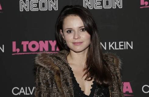 Sasha Cohen arrives on the red carpet at the I, Tonya New York Premiere at Village East Cinema on November 28, 2017 in New York City.  NYP20171128105 JOHNxANGELILLO