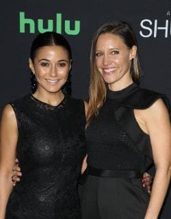 HOLLYWOOD, CA - NOVEMBER 28: Emmanuelle Chriqui, KaDee Strickland, at Premiere Of Hulu s Shut Eye Season 2 at The Magic Castle in Hollywood, California on November 28, 2017. Copyright: xFayexSadoux