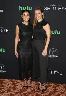HOLLYWOOD, CA - NOVEMBER 28: Emmanuelle Chriqui, KaDee Strickland, at Premiere Of Hulu s Shut Eye Season 2 at The Magic Castle in Hollywood, California on November 28, 2017. Copyright: xFayexSadoux