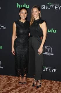 HOLLYWOOD, CA - NOVEMBER 28: Emmanuelle Chriqui, KaDee Strickland, at Premiere Of Hulu s Shut Eye Season 2 at The Magic Castle in Hollywood, California on November 28, 2017. Copyright: xFayexSadoux