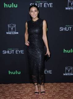 November 28, 2017 - Hollywood, CA, U.S. - 28 November 2017 - Hollywood, California - Emmanuelle Chriqui. Hulu s Shut Eye Season 2 Premiere held at The Magic Castle. in Hollywood. Photo Credit: AdMedia Hollywood U.S. - ZUMAa123 20171128_zaa_a123_008 Copyright: xBirdiexThompsonx