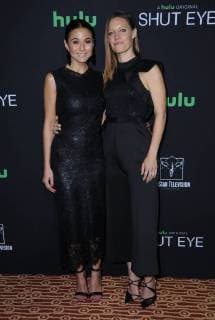 November 28, 2017 - Hollywood, CA, U.S. - 28 November 2017 - Hollywood, California - Emmanuelle Chriqui, KaDee Strickland. Hulu s Shut Eye Season 2 Premiere held at The Magic Castle. in Hollywood. Photo Credit: AdMedia Hollywood U.S. - ZUMAa123 20171128_zaa_a123_031 Copyright: xBirdiexThompsonx