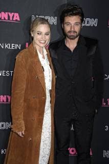 Margot Robbie und Sebastian Stan bei der Premiere des Kinofilms I, Tonya im Village East Cinema. New York, 28.11.2017