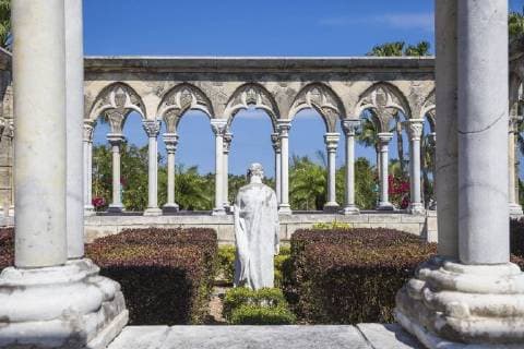 Versailles Gardens and Cloisters, Paradise Island, Nassau, Bahamas, West Indies, Caribbean, Central America Copyright: JanexSweeney 1104-706
