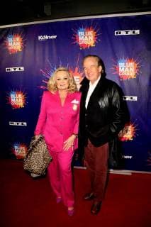 Moderator Max Schautzer und sein Ehefrau Gundel kommt zu Premiere der Show Blue Man Group am 30.11.2017 in Köln.