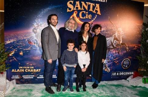 Bilder des Tages Alain Chabat - Golshifteh Farahani - Pio Marmai - Audrey Tatou CELEBRITES : Avant premiere du film Santa et Cie - Paris - 03 12 2017 FedericoPestellini Panoramic 
