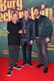 Premiere Burg Schreckenstein 2 in München Uwe Ochsenknecht, Ralf Huettner (Regisseur), Henning Baum, Filmpremiere von Burg Schreckenstein 2 im Mathaeser Filmpalast in Muenchen am 03.12.2017