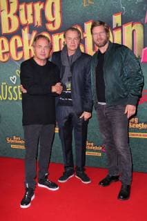 Uwe Ochsenknecht, Ralf Huettner (Regisseur), Henning Baum, Filmpremiere von Burg Schreckenstein 2 im Mathaeser Filmpalast in Muenchen am 03.12.2017
