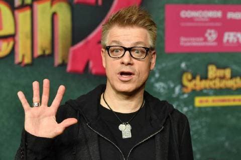 Premiere Burg Schreckenstein 2 in München Michael MITTERMEIER (Comedian), Gestik, Einzelbild,angeschnittenes Einzelmotiv,Portraet,Portrait,Porträt. Weltpremiere BURG SCHRECKENSTEIN, Roter Teppich,Red Carpet am 03.12.2017.
