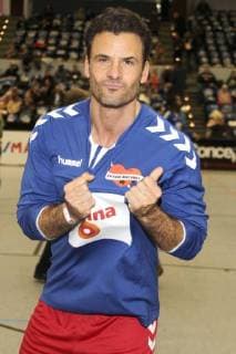 Stephan Luca bem Benefiz-Fußballspiel Kicken mit Herz 2017 in der Alsterdorfer Sporthalle. Hamburg, 03.12.2017