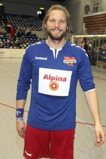 Sebastian Ströbel bem Benefiz-Fußballspiel Kicken mit Herz 2017 in der Alsterdorfer Sporthalle. Hamburg, 03.12.2017