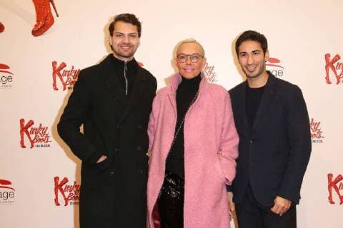 Jimi Blue Ochsenknecht, Natascha Ochsenknecht und Umut Kekilli bei der Kinky Boots Musical Premiere am 3.12.2017 in Hamburg Kinky Boots Musical Premiere in Hamburg, 2017