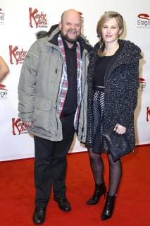 Uwe Christiansen mit Begleitung bei der Deutschlandpremiere des Musicals Kinky Boots im Operettenhaus. Hamburg, 03.12.2017