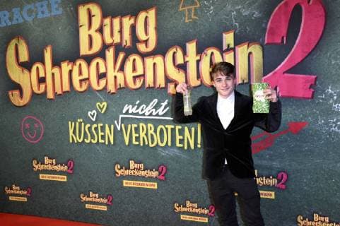 Maurizio Magno bei der Premiere des Kinofilms Burg Schreckenstein 2 im Mathäser Filmpalast. München, 03.12.2017