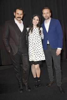 Alexander Beyer, Jasmin Barbara Mairhofer und Martin Thaler bei der Premiere des Kinofilms Burg Schreckenstein 2 im Mathäser Filmpalast. München, 03.12.2017