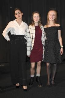 Nina Goceva, Paula Donath und Mina Rueffer bei der Premiere des Kinofilms Burg Schreckenstein 2 im Mathäser Filmpalast. München, 03.12.2017