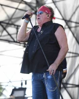FORT LAUDERDALE BEACH, FL - DECEMBER 03: Mike Reno of Loverboy performs during The Riptide Music Festival on December 3, 2017 in Fort Lauderdale Beach Florida. Copyright: xmpi04x