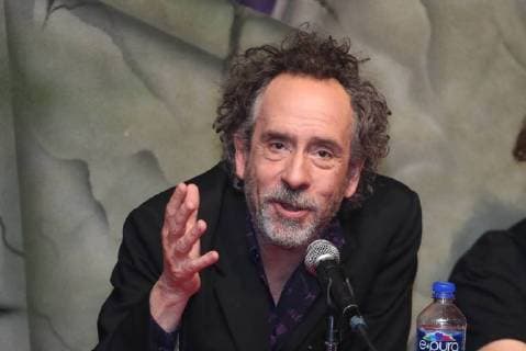 December 4, 2017 - EUM20171204ESP01.JPG.CIUDAD DE MEXICO CinemaCine-Tim Burton.- El cineasta, escritor y disenador estadounidense Tim Burton, durante una conferencia con medios de comunicacion para presentar su exposicion El mundo de Tim Burton , en el Museo Franz Mayer, el lunes 4 de noviembre de 2017. Foto: Agencia EL UNIVERSALBerenice FregosoEVZ  - ZUMAu78_ 20171204_zaf_u78_013 Copyright: xElxUniversalx