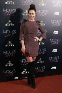 Eva Marciel during the Spanish premier of the film Molly s Game . December 04, 2017.  (2017120412)