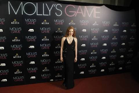 MADRID, SPAIN-December 04: Jessica Chastain attends the Molly s Game Premiere at the Capitol theater in Madrid, Spain December04, 2017. Copyright: xJimmyxOlsen MediaxPunchx
