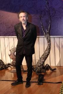 December 4, 2017 - EUM20171204ESP22.JPG.CIUDAD DE MEXICO CinemaCine-Tim Burton.- El cineasta, escritor y disenador estadounidense Tim Burton, durante una conferencia con medios de comunicacion para presentar su exposicion El mundo de Tim Burton , en el Museo Franz Mayer, el lunes 4 de noviembre de 2017. Foto: Agencia EL UNIVERSALBerenice FregosoEVZ.  - ZUMAu78_ 20171204_zaf_u78_091 Copyright: xElxUniversalx