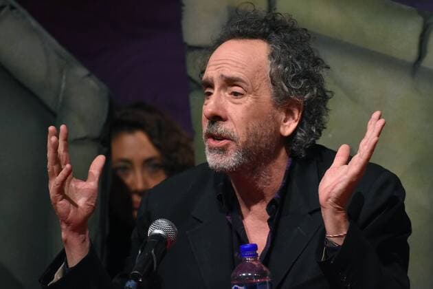 December 4, 2017 - Mexico City, Mexico, Mexico - Director Tim Burton is seen during a press conference as part of the activities of his visit to promote The World of Tim Burton Exhibition at Memory and Tolerance Museum on December 04, , 2017 in Mexico City, Mexico Mexico City Mexico  - ZUMAn230 20171204_zaa_n230_344 Copyright: xCarlosxTischlerx