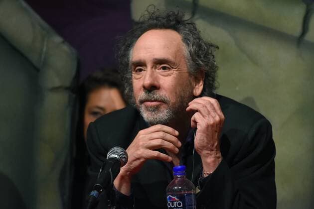 December 4, 2017 - Mexico City, Mexico, Mexico - Director Tim Burton is seen during a press conference as part of the activities of his visit to promote The World of Tim Burton Exhibition at Memory and Tolerance Museum on December 04, , 2017 in Mexico City, Mexico Mexico City Mexico  - ZUMAn230 20171204_zaa_n230_346 Copyright: xCarlosxTischlerx