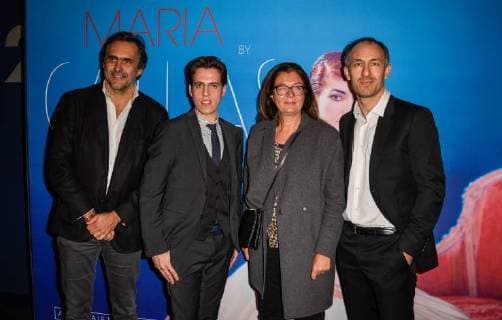 Tom Volf - Emmanuel Chain CELEBRITES : Avant premiere du film Maria By Callas - Paris - 05 12 2017 FedericoPestellini Panoramic 