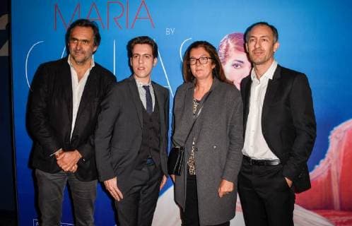 Tom Volf - Emmanuel Chain CELEBRITES : Avant premiere du film Maria By Callas - Paris - 05 12 2017 FedericoPestellini Panoramic 