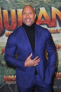 Dwayne Johnson, The Rock , attends Jumanji movie premiere at Le Grand Rex in Paris, France, on December 05, 2017. Photo by Favier E-PRESSPHOTO.COM Paris France  564599