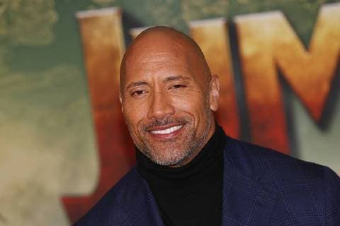 Dwayne Johnson CELEBRITES : Avant Premiere Jumanji Bienvenue dans la jungle - Paris - 05 12 2017 MichaelBaucher Panoramic 