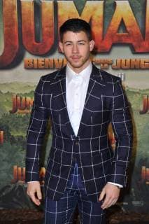 Nick Jonas attends Jumanji movie premiere at Le Grand Rex in Paris, France, on December 05, 2017. Photo by Favier E-PRESSPHOTO.COM Paris France  564599