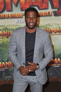 Kevin Hart attends Jumanji movie premiere at Le Grand Rex in Paris, France, on December 05, 2017. Photo by Favier E-PRESSPHOTO.COM Paris France  564599