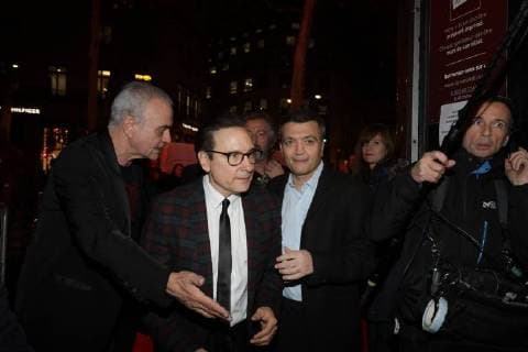 JEAN PIERRE MADER JEAN MARC GENEREUX THOMAS LANGMANN NEWS: Avant premiere STARS 80, La suite - Paris - 05 12 2017 CleaCastel Panoramic 