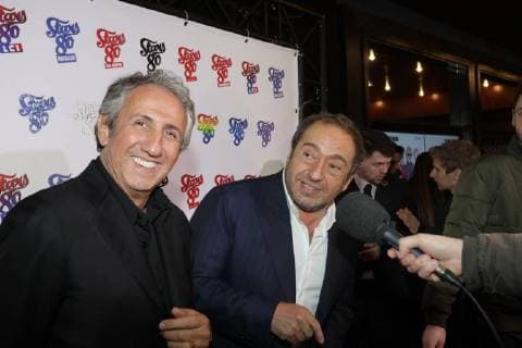 RICHARD ANCONINA PATRICK TIMSIT NEWS: Avant premiere STARS 80, La suite - Paris - 05 12 2017 CleaCastel Panoramic 