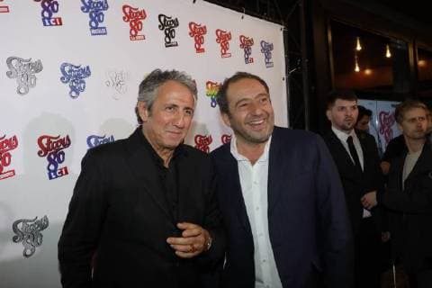RICHARD ANCONINA PATRICK TIMSIT NEWS: Avant premiere STARS 80, La suite - Paris - 05 12 2017 CleaCastel Panoramic 