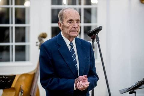 Tallinn 05.12.2017 Aadu Luukas Mission Award ceremony for the 2017. In the picture Vaino Väljas. FOTO:SANDER ILVEST POSTIMEES Tallinn HARJUMAA Estonia  Copyright: xSANDERxILVESTx