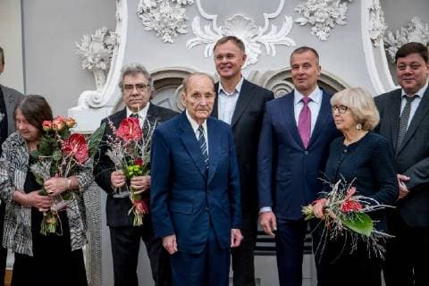 Tallinn 05.12.2017 Aadu Luukas Mission Award ceremony for the 2017. In the picture Vaino Väljas. FOTO:SANDER ILVEST POSTIMEES Tallinn HARJUMAA Estonia  Copyright: xSANDERxILVESTx