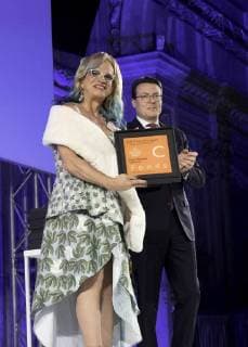 06-12-2017 Amsterdam Prince Constantijn with Brigitte Baptiste during the Prince Claus award 2017 in Amsterdam. Brazilian filmmaker and rights activist Vincent Carelli and the Chinese designer new media and environmental activist Ma Jun received the award.  Copyright: xPPE NIEBOERx