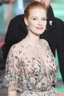 American actress Jessica Chastain attends the premiere of Molly s Game at Vue west End in London on December 6, 2017.  LON20171206113 RUNExHELLESTAD