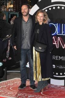English actor Jason Isaacs and wife Emma Hewitt attend the UK premiere of Molly s Game at Vue West End in London. DECEMBER 6th 2017  TSTx172812