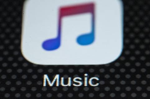 December 6, 2017 - Warsaw, Poland - The Apple Music Store application is seen on a portable device in this photo illustration on December 6, 2017. Warsaw Poland  - ZUMAn230 20171206_zaa_n230_363 Copyright: xJaapxArriensx
